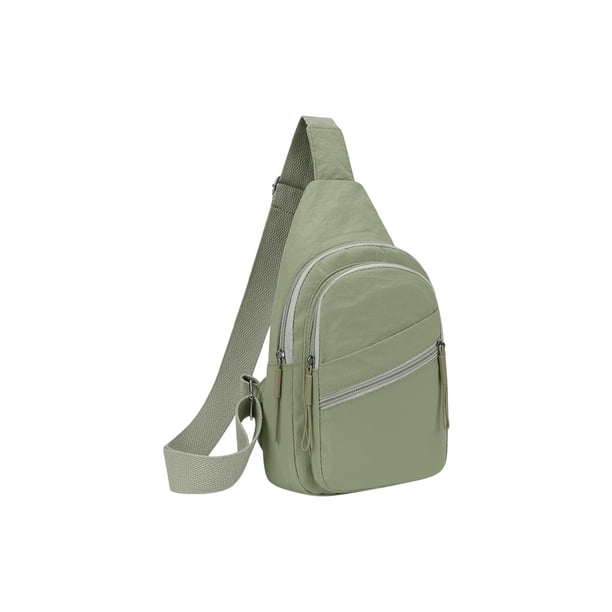 Bolso de Hombro de Ocio de Gran Capacidad, Compartimento Múltiple, Bolso Multifuncional para Deportes Al Aire Libre