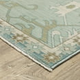 thumbnail image 3 of Oriental Weavers Maeve Area Rug - MAE12 - 9'10" x 12'10" - in Grey/ Blue - Vintage Inspired, Stain Resistant, Family and Pet Friendly , Family, Dining, Living Room Rug, 3 of 5