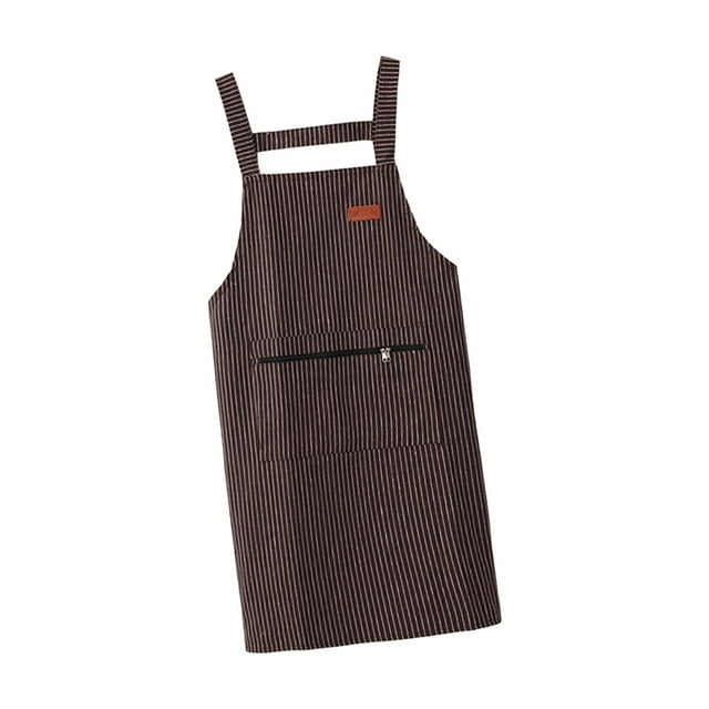 Delantal de catering, delantal de repostería, delantal con pechera para hombre y mujer, para jardín, granja, cocina Café