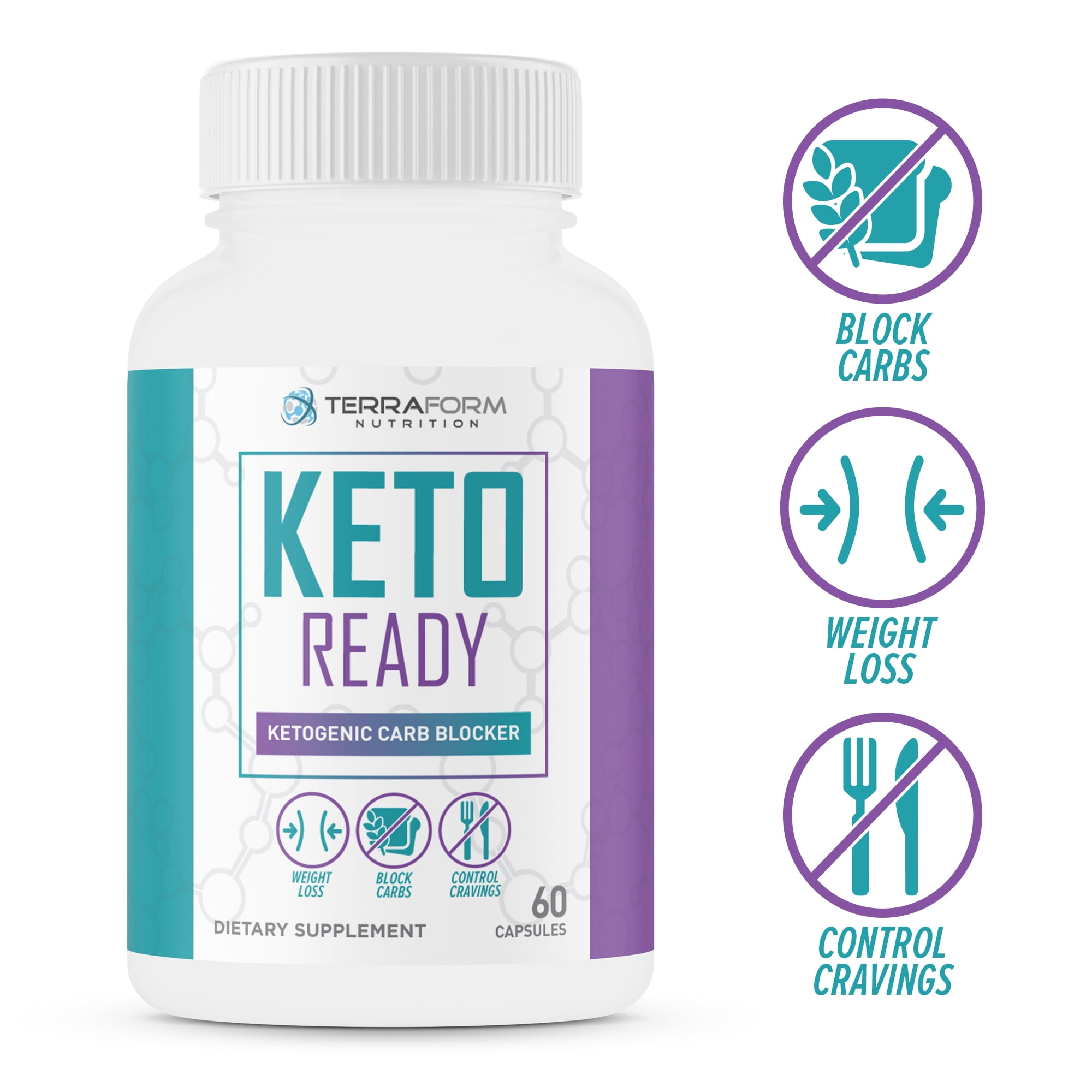 Premium Keto Stack - Keto Excel Weight Loss & Keto Ready Carb Blocker - 30 Day Supply