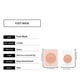 thumbnail image 4 of Mascarilla hidratante y exfoliante suave para pies., 4 of 9