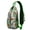 Floral and Humm, variant on Astronaut Rocket Planet Sling Backpack, Space and Galaxy Aesthetic Daypack, Cute Star Moon Travel Crossbody Bag