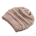 thumbnail image 3 of WMTBSRSW Winter Knit Slouchy Beanie for Women Cable Knit Beanie Chunky Baggy Cap Mens Soft Thick Warm Ski Hat, 3 of 7