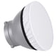 thumbnail image 1 of Difusor Sock Neewer, paquete de 2 unidades, 180 mm, blanco suave, para luz estroboscópica, 1 of 8