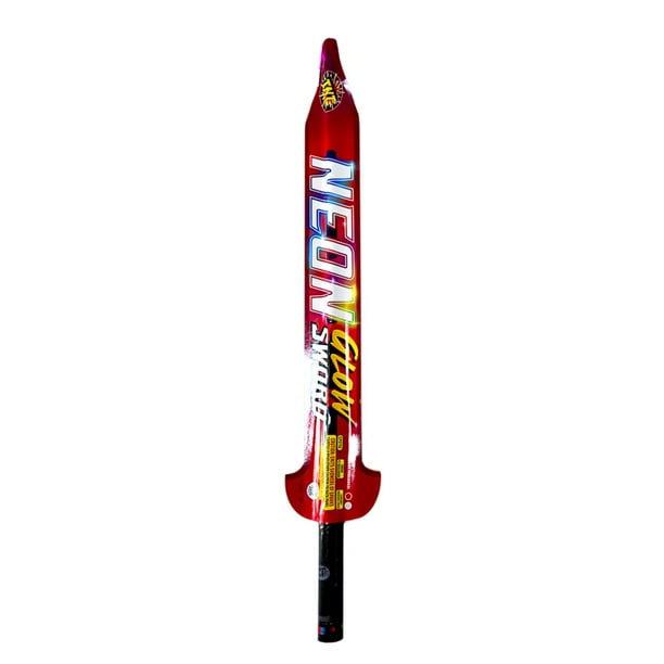 Neon Sword, TNT Fireworks, Hand Held Colored Sparkler, Party