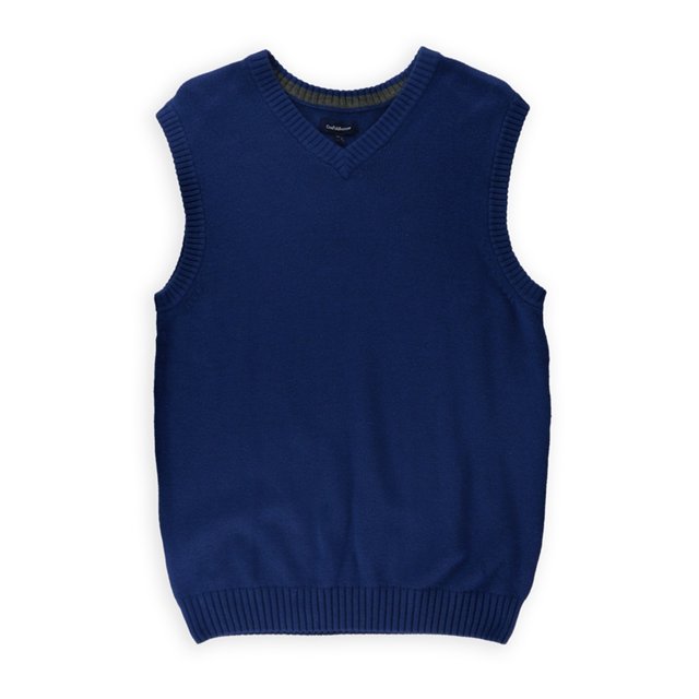 Croft&Barrow - Chaleco cl?sico para hombre, color azul, mediano Croft&Barrow Chaleco