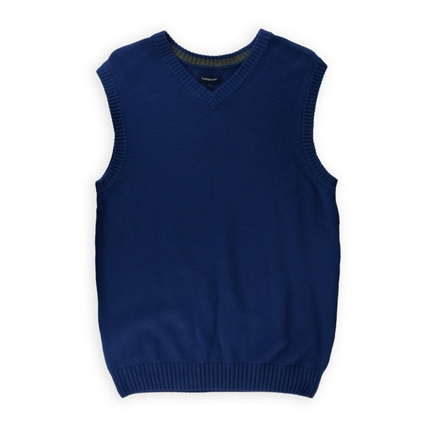 Croft&Barrow - Chaleco cl?sico para hombre, color azul, mediano Croft&Barrow Chaleco