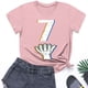 thumbnail image 4 of Blusas y camisas de manga corta con cuello redondo para niños pequeños, niños y niñas, camisetas estampadas de moda, lindas camisetas de manga corta con cuello redondo y estampado, blusa para niña, 4 of 7