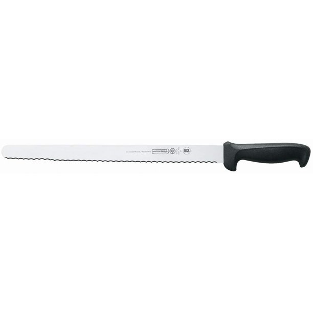 Mundial 5627 14e 14 Inch Serrated Edge Slicing Knife Black Walmart Com Walmart Com