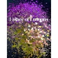 thumbnail image 2 of Glitter Heart Co. Glitter - High Quality Polyester Glitter - Mother of Dragons - Purple and Green Color Shift Chunky Mix &ndash; 2 oz Bag, 2 of 2