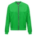 thumbnail image 5 of GXIPO Women's Casual Bomber Jacket Lightweight Windbreaker Jackets Long Sleeve Windproof Spring Fall Jackets with Pockets Green M, 5 of 5