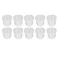 thumbnail image 4 of 10 tapones para los oídos con amplificador auditivo, transparentes, de doble capa, cerrados, antiestáticos, de silicona suave, tamaño M, 4 of 14
