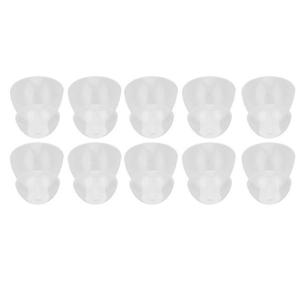 Amplificador Auditivo Cúpulas Para Tapones Para Los Oídos, Transparente Amplificador Auditivo Seguro Puntas Para Los Oídos Silicona Lavable Cómodo Para Reemplazo ANGGREK No