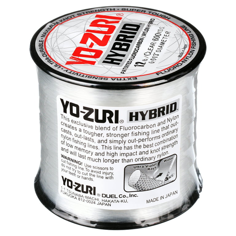  Yo-Zuri T7-12LB-CL-200YD: T-7 Premium Fluorocarbon 12B 200Yd,  Clear : Sports & Outdoors