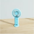 thumbnail image 3 of VOAVEKE Fan For Bedroom,Handheld Pocket Mini Fan Portable With Bracket Desktop USB Charging Electric Fan, 3 of 5