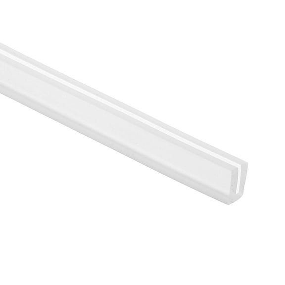Uxcell U Channel Edging Trim, 13.1 ft Sheet Metal Edge Guard Protector Rubber Edge Trim Air Sealed Seal Strip for Panels Car Doors Steel Plates Hatches Table Corners,2.36"Wx0.59"Tx1.38"H ,Clear