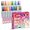 24 colors, variant on Waterproof Nail Art Pens, 12-Color Fine Tip Nail Markers, 0.5mm Acrylic Paint Pens for Nail Design, Quick-Dry Doodle & Liner Pens for Gel and Natural Nails, DIY Nail Art Drawing Tools (12 colors)