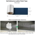 thumbnail image 2 of Leather and Vinyl Repair Tape 3x60 inch, Strong Adhesion Backing Self Adhesive Vinyl and Leather Repair Kit for Car Seat, Couch, Furniture, Jacket. Bonded Leather Repair Roll, 2 of 8