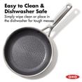 thumbnail image 7 of OXO Trident 8" Hybrid Non-Stick Stainless Steel Fry Pan, Toxin-Free, Dishwasher Safe, Silver, 7 of 7