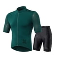 thumbnail image 2 of blocloalo Cycling clothing Men's Cycling Jerseys MTB Bike Sets With Shirt And Bicycles Padded Shorts, 2 of 5
