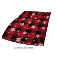 thumbnail image 3 of kladzum Christmas Throw Blanket 39x29 Inches Soft Breathable Blankets Super Cozy Christmas Blanket Holiday Gifts Travel Throw Blankets for Sofa Bed Office Dormitory, 3 of 6