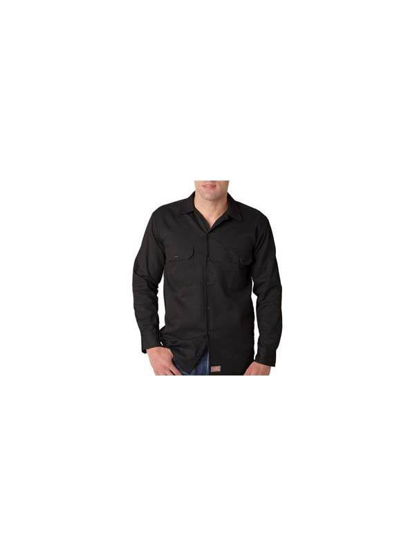 Dickies Adult LongSleeve Blend Work Shirt, Black L Walmart Canada
