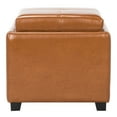 thumbnail image 6 of SAFAVIEH Harrison Single Tray Ottoman Saddle, 6 of 7