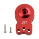 thumbnail image 1 of Brazo de ajuste de Servo, protector de Servo, accesorios sólidos resistentes a roturas, Mini pieza mejorada, brazo de dirección para vehículo RC DIY ROJO, 1 of 8