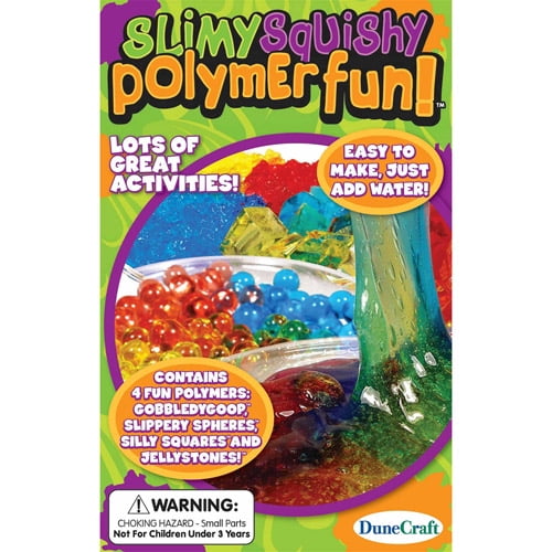 Slimy Squishy Polymer Fun