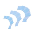 thumbnail image 1 of Jinsinto 3pcs Swimming Hand Paddle Swimming Gloves Webbed Surfing Blue, 1 of 5