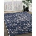 thumbnail image 2 of Ahgly Company Indoor Rectangle Mid-Century Modern Dark Slate Blue Oriental Area Rugs, 2' x 3', 2 of 6