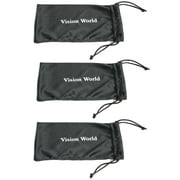 3 Pairs Lightweight Rectangular Unisex Readers with Spring Hinge - Clear Blue Black Reading Glasses - Spring Hinge 1.00