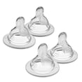 thumbnail image 1 of Bottle Nipples MAM Mixed Flow de silicona de nivel 2 y 3, paquete de 4, 1 of 5