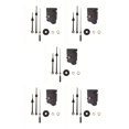 thumbnail image 3 of QualitChoice Modern Hanging Household Cross Stitch Clock Swing Repair Quartz Clocks Pendulum Movement Parts Part Shaft for Clockwork Tools Black 5Set, 3 of 6