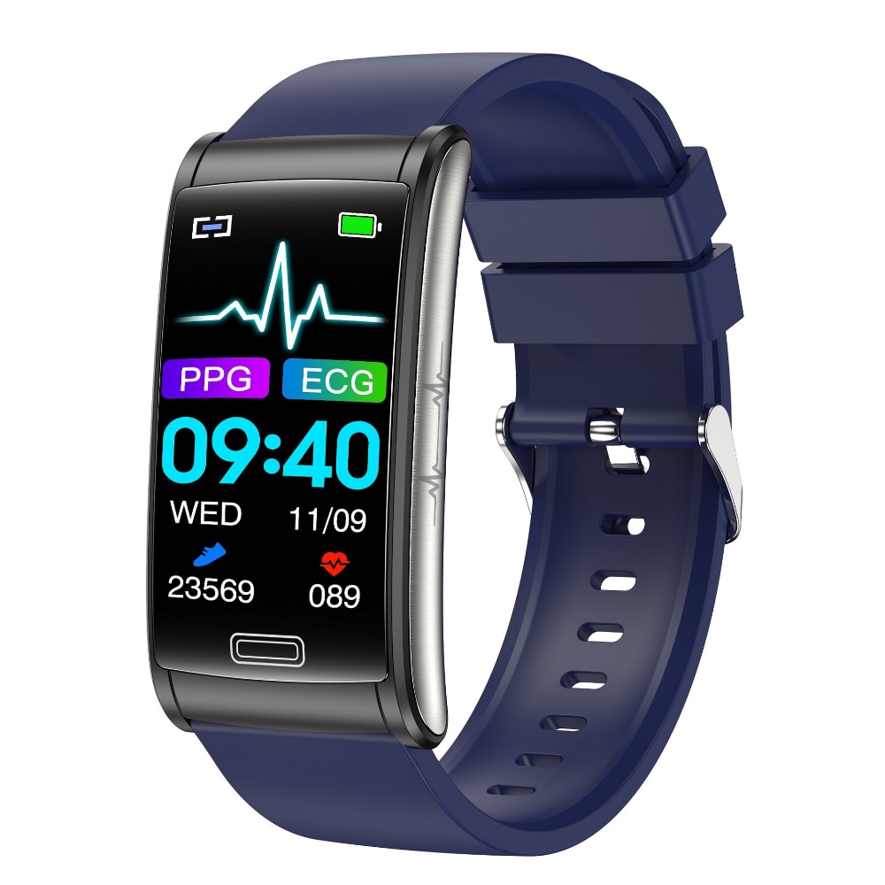 E600 Smartwatch ECG+PPG Heart Rate Blood Pressure Blood Glucose