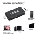 thumbnail image 4 of 2-in-1 Type-c USB 3.0 Card Reader Dual Heads SD TF Micro SD Memory Cards Reading Writing Device Workhe, 4 of 9