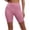 Pink, variant on Dweltoz Biker Shorts Women High Waist Tummy Control Summer Soft Workout Shorts for Gym Athletic Underwear,Light Brown L