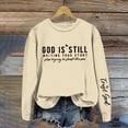 thumbnail image 2 of Towmus Women's Oversized God Is Still Writing Your Story Loose Sweatshirts Crewneck Winter Fall Long Sleeve Sweaters Casual Pullover Fashion, 2 of 4