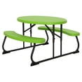 thumbnail image 1 of Mesa Picnic Plegable Para Niños Verde Lifetime 60132, 1 of 4