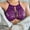 Purple, variant on Rciityk Lace Bralette for Women, Lace Bralette Padded Lace Bandeau Bra with Straps for Women Girls