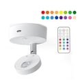 thumbnail image 1 of Foco LED inalámbrico con control remoto para armario, focos RGB para dormitorio, luces decorativas para vitrinas de vino, 1 of 8