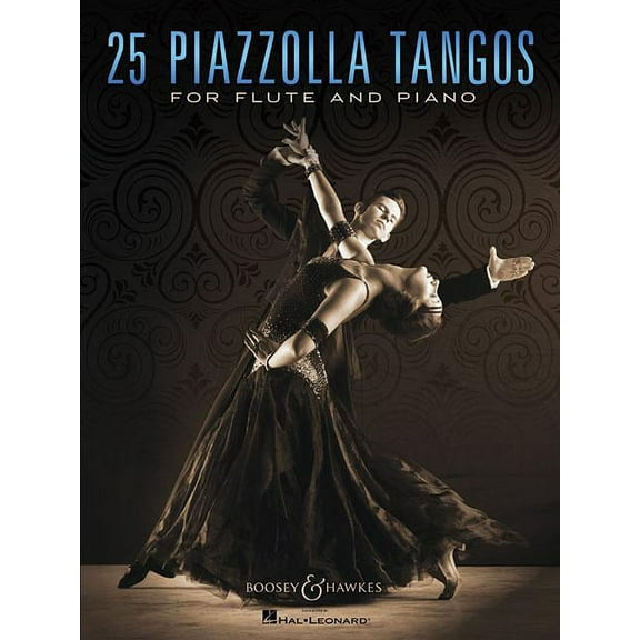 25 Piazzolla Tangos for Flute and Piano (Paperback)