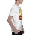 thumbnail image 3 of Mcdonald'S Logo Men'S Basic Short Sleeve T-Shirt Fad White X-Large, 3 of 8