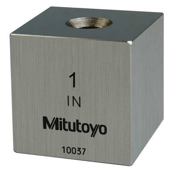 Mitutoyo Gage Block,Square,Steel,1.00 In,ASME 0 614201-531
