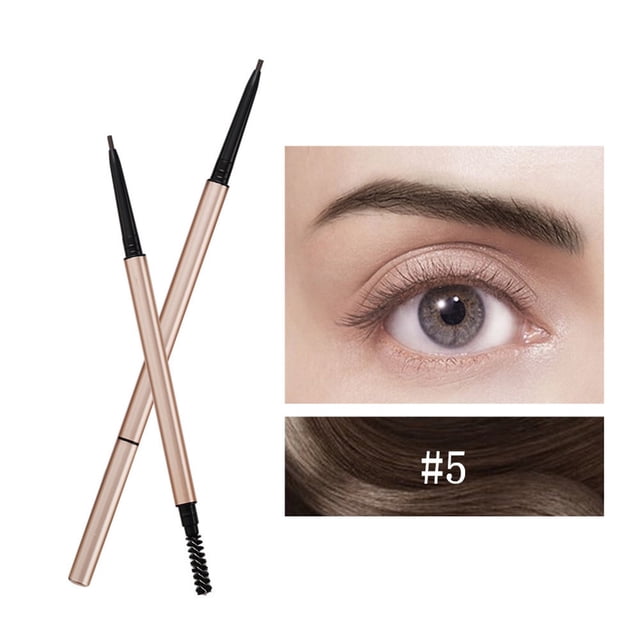 AYA Eyebrow Pencil Waterproof Brow Pencil Ultra Fine Mechanical Pencil Draws Small Brows In Sparse Areas Fill In