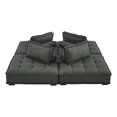 thumbnail image 6 of Saunter Tufted Fabric Fabric 4-Piece Sectional Sofa-EEI-5208, 6 of 10