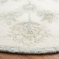 thumbnail image 3 of SAFAVIEH Martha Stewart Tufted Luka Floral Area Rug, Ivory/Sage, 6' x 6' Round, 3 of 10