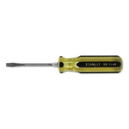 Stanley-Proto Industrial Tools PO66-163-A 100 Plus Standard Slotted Tip Size 2 Screwdriver