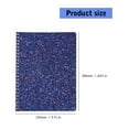thumbnail image 5 of YongCo A 5 Glittering Notepads Spirals Notebook Stationery Notebooks Journal Notebook Colorful Prism Notebook Travel Notepads, 5 of 21
