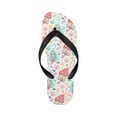 thumbnail image 2 of Unisex Flip Flops - Summer Beach Sandals - Mermaid and Cake - M=W9/W10=M8/M9, 2 of 3